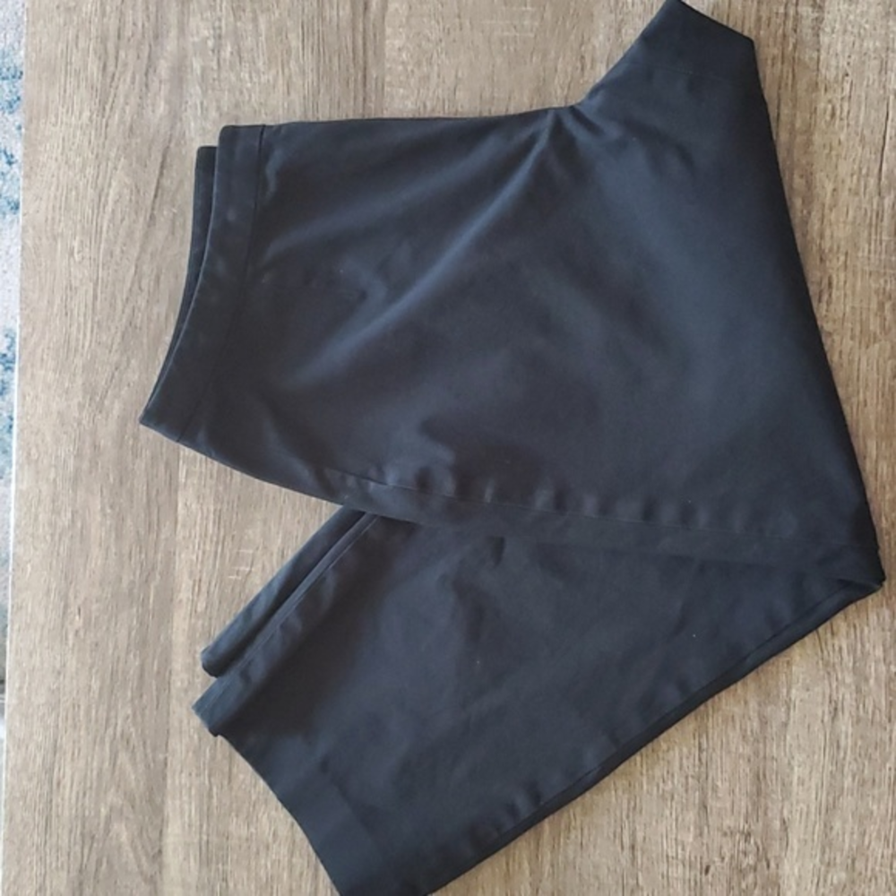 J Jill stretch pants‎ size 10 straight leg black